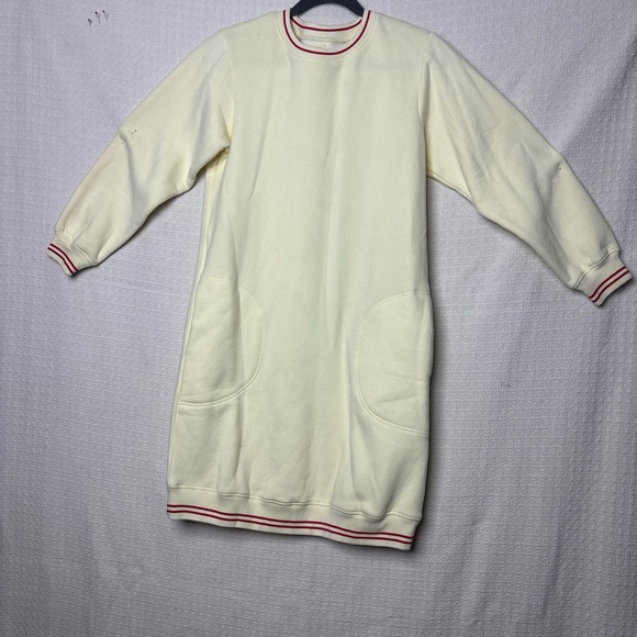 Roolee Cream‎ Mock Neck Raglan Sleeve Dress - Picture 3 of 16